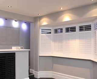 White Plantation Shutters