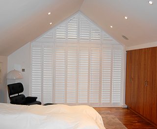 Bedroom shutters