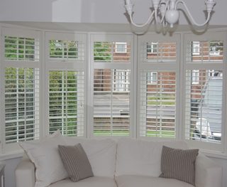 Modern sash window shutters